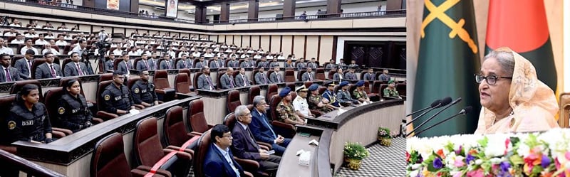 Hasina asks SSF for not isolating from people