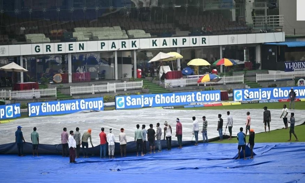 Rain washes out Day 2 of Kanpur Test