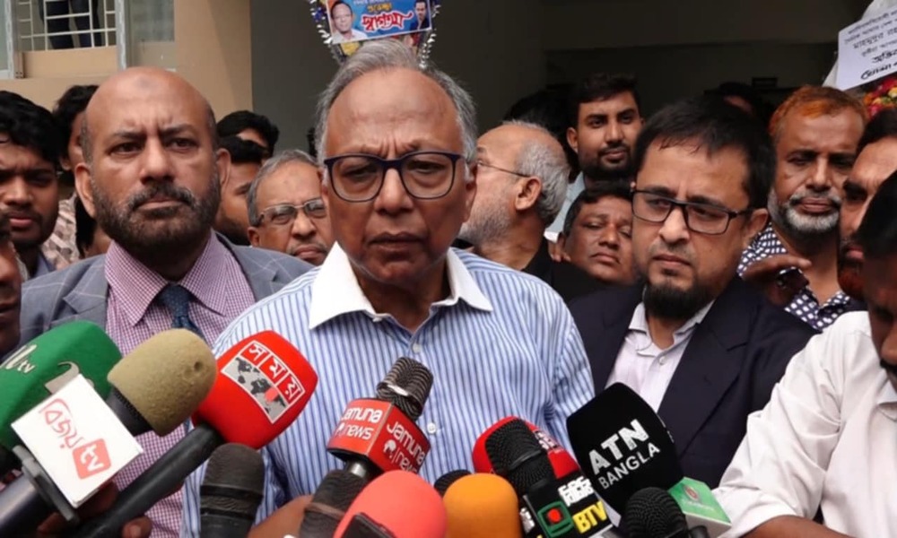 Mahmudur Rahman demands arrest warrant against Sheikh Hasina