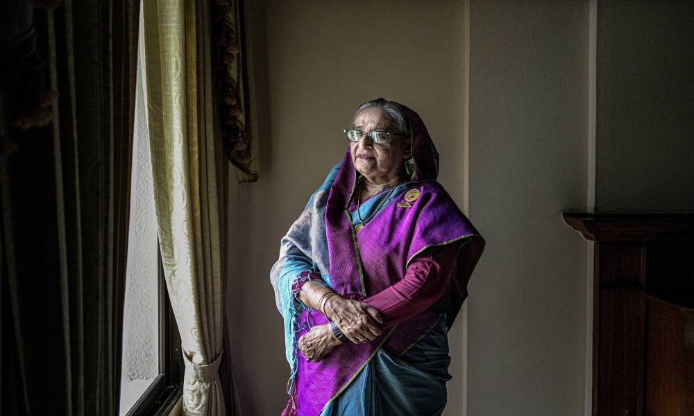 Hasina continues to be in India for safety reasons: Jaiswal 


