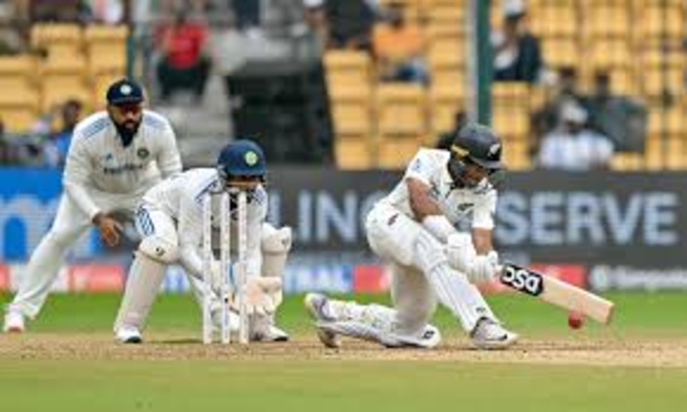 New Zealand record first Test win in India for 36 years