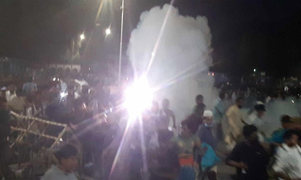 Tension erupts at Bangabhaban after sound grenade blast