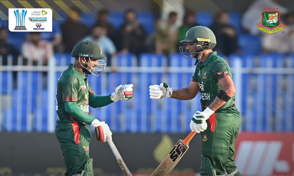 Mahmudullah's 98 guides Bangladesh to 244 against Afghanistan