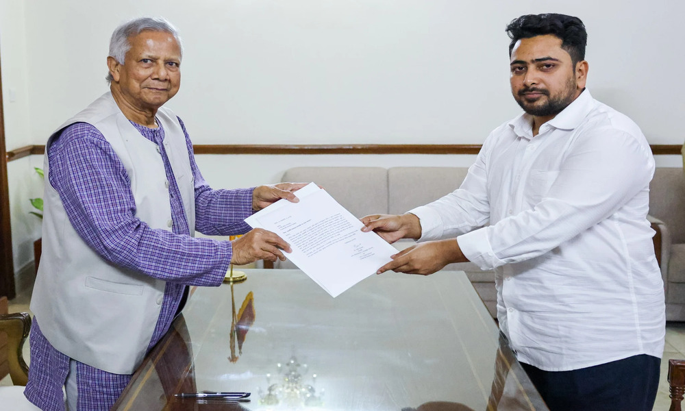 Nahid Islam resigns