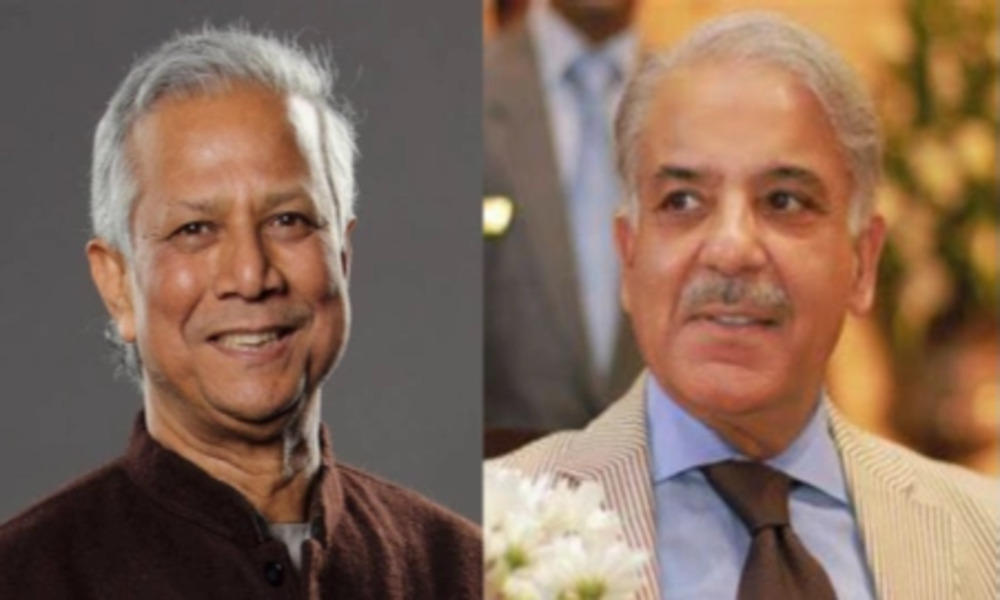 Pak PM invites Dr Yunus; sees bright future for Dhaka-Islamabad ties