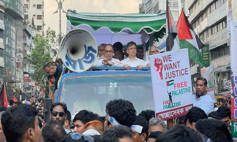 BNP takes out massive rally against Gaza massacre