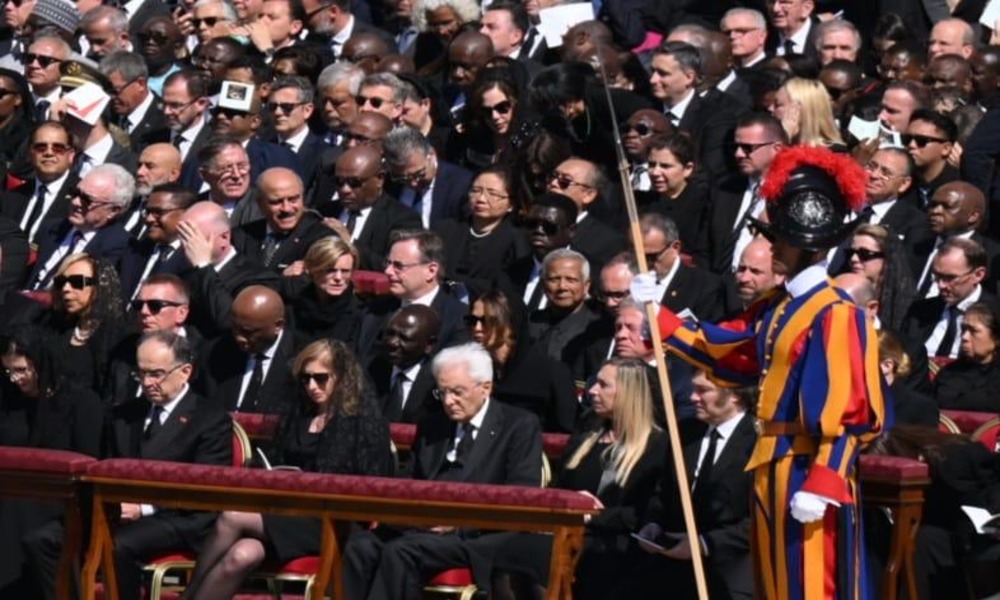 CA joins funeral mass of Pope Francis