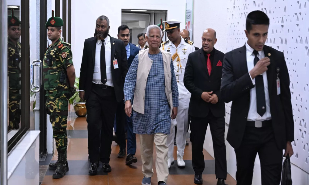 Prof Yunus returns home ending his week-long engagements in Doha, Rome 