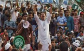 Led by NCP, protesters block Shahbagh demanding ban on AL