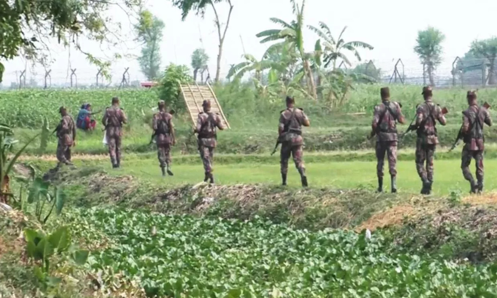 Push-ins by India continues
