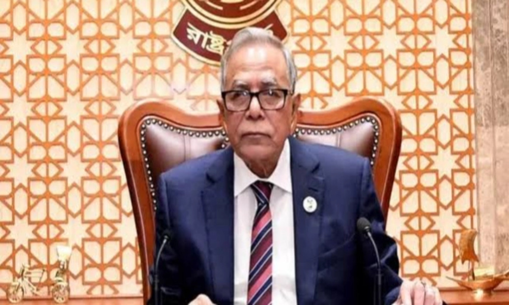 Ex-President Hamid returns home