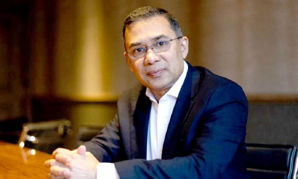Tarique Rahman expresses grief over India plane crash