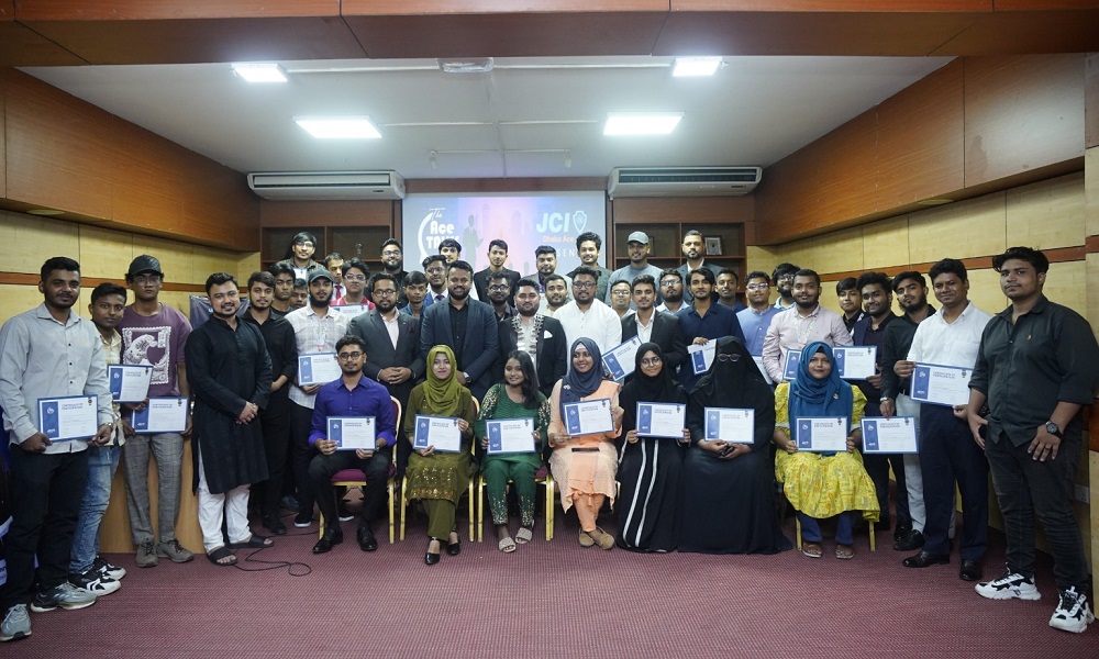 JCI Dhaka Ace hosts workshop with Forbes 30U30 honourees