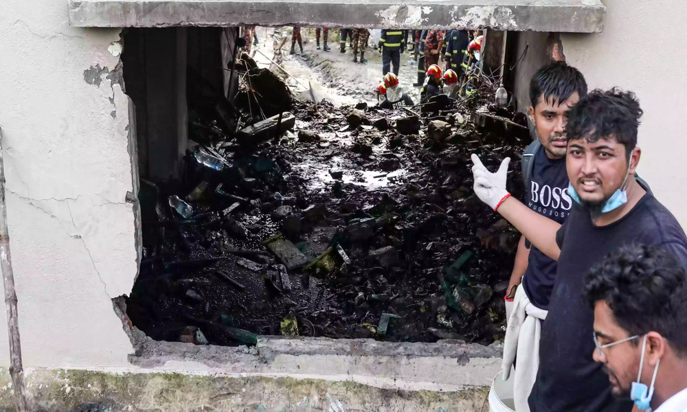 Uttara aircraft crash: Death toll rises to 19, over 50 injured
