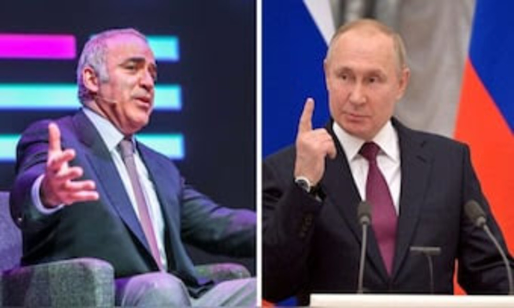 Chess legend Kasparov warns Modi about friendship with Putin