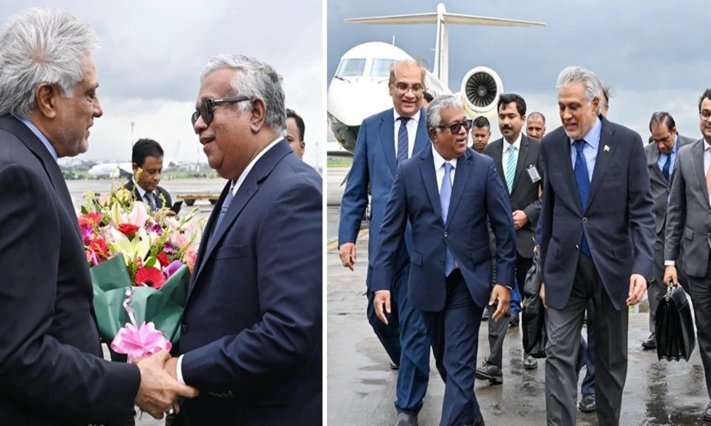 Pakistan Foreign Minister Ishaq Dar in Dhaka
