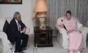 Ishaq Dar meets Khaleda Zia 